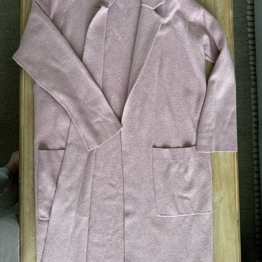 J. Crew Soft Pink Knit Cardigan